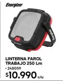 Energizer - Linterna Farol Trabajo 250 Lm