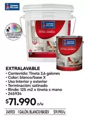 Williams - Extralavable