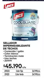 Lanco - Sellador Impermeabilizante De Techos