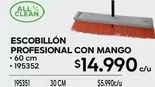 Clean - Escobillon Profesional Con Mango