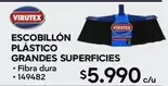 Virutex - Escobillon Plastico Grandes Superficies