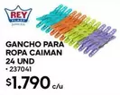 Rey - Gancho Para Ropa 24 Und