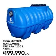 Fosa Sseptica Tricapa 1200 L