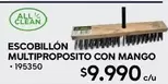 Clean - Escobillón Multiproposito Con Mango