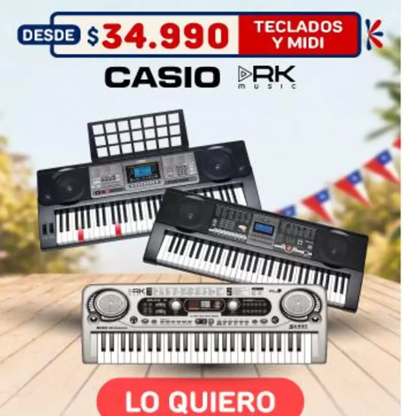 Casio - Teclados Y Midi