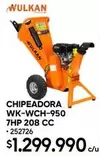 Chipeadora WK-WCH-950 7HP 208 Cc