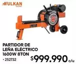 Partidor De Leña Eléctrico 1600w 8ton