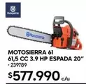 HP - Motosierra 61 61,5 Cc 3.9 Hp Espada 20"
