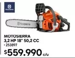 HP - Motosierra 3,2 Hp 18" 50,2 Cc