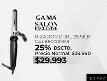 Ga.Ma - Rizador Curl 25 Silk