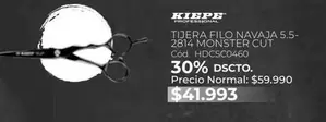 Monster - tijera filo navaja 5,5- ordenador cu