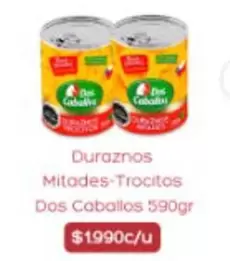 Dos Caballos - Mitades-trocitos