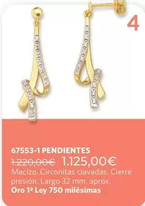 67553-1 Pendientes