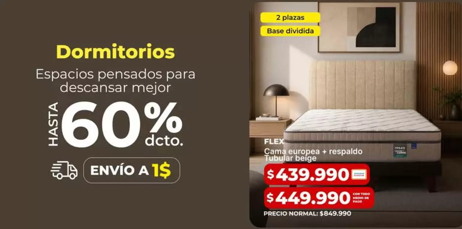 Flex - Espacios pensados para descansar mejor