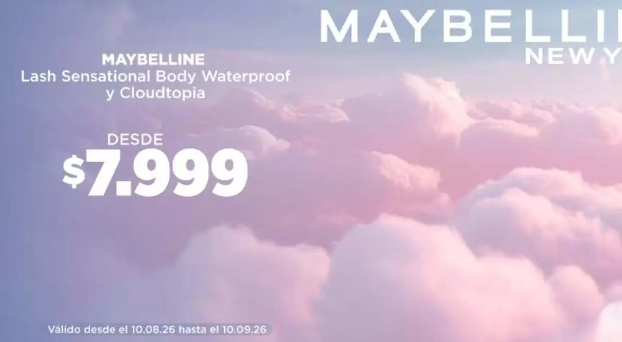 Maybelline - Lash Sensational Body Waterproof Y Cl Quadtopla