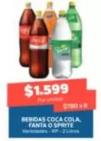 Sprite - Bebidas Coca Cola Fanta O