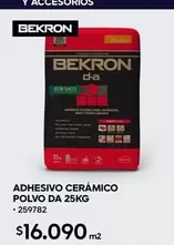 Adhesivo Ceramico Polvo Da 25kg