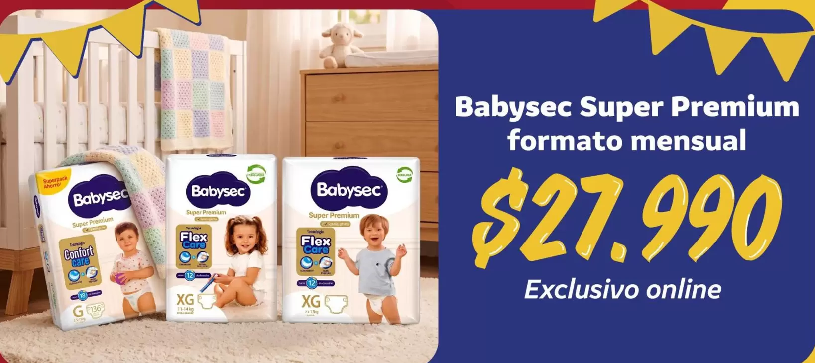 Babysec - Super Premium Formato Mensual
