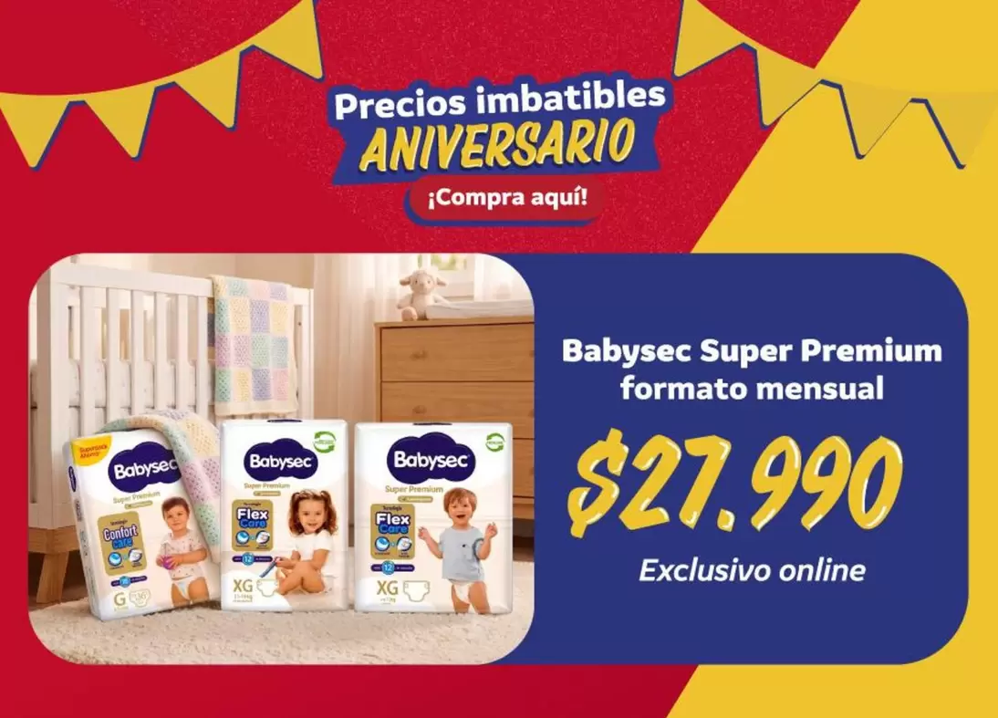 Babysec - Super Premium Formato Mensual