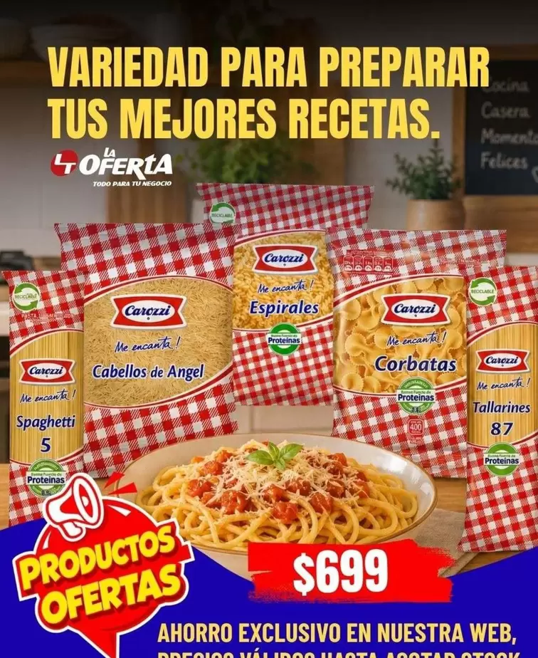 Carozzi - Variedad Para Preparar Tus Mejores Recetas