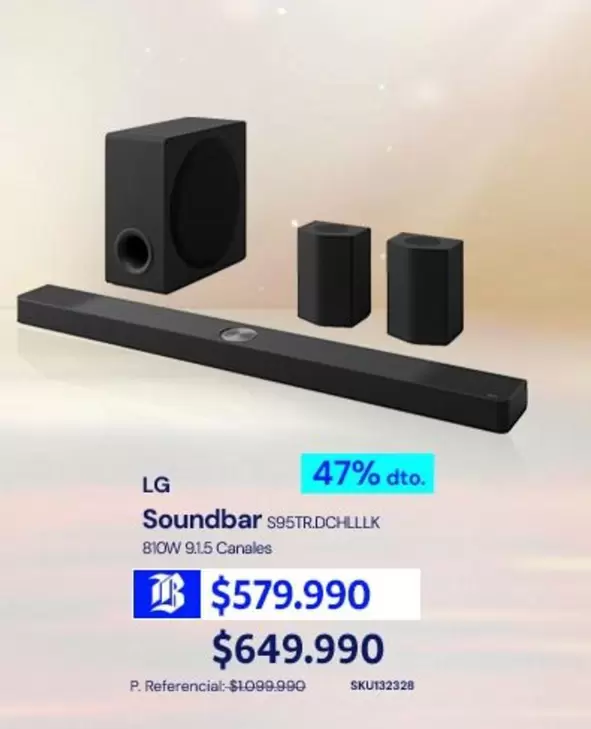 LG - Soundbar S95TRDCHLILLK