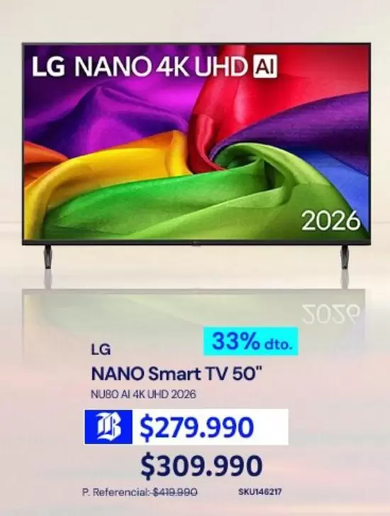 LG - Nano Smart Tv 50''