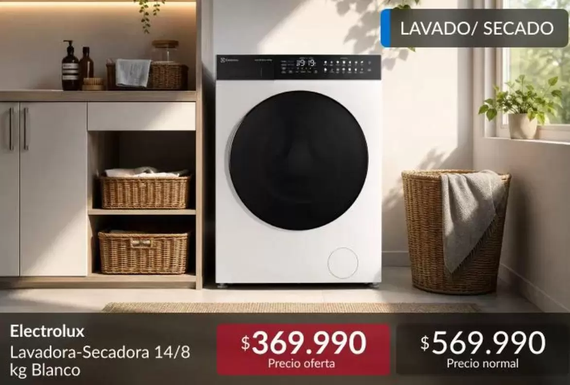 Electrolux - Lavadora Secadora