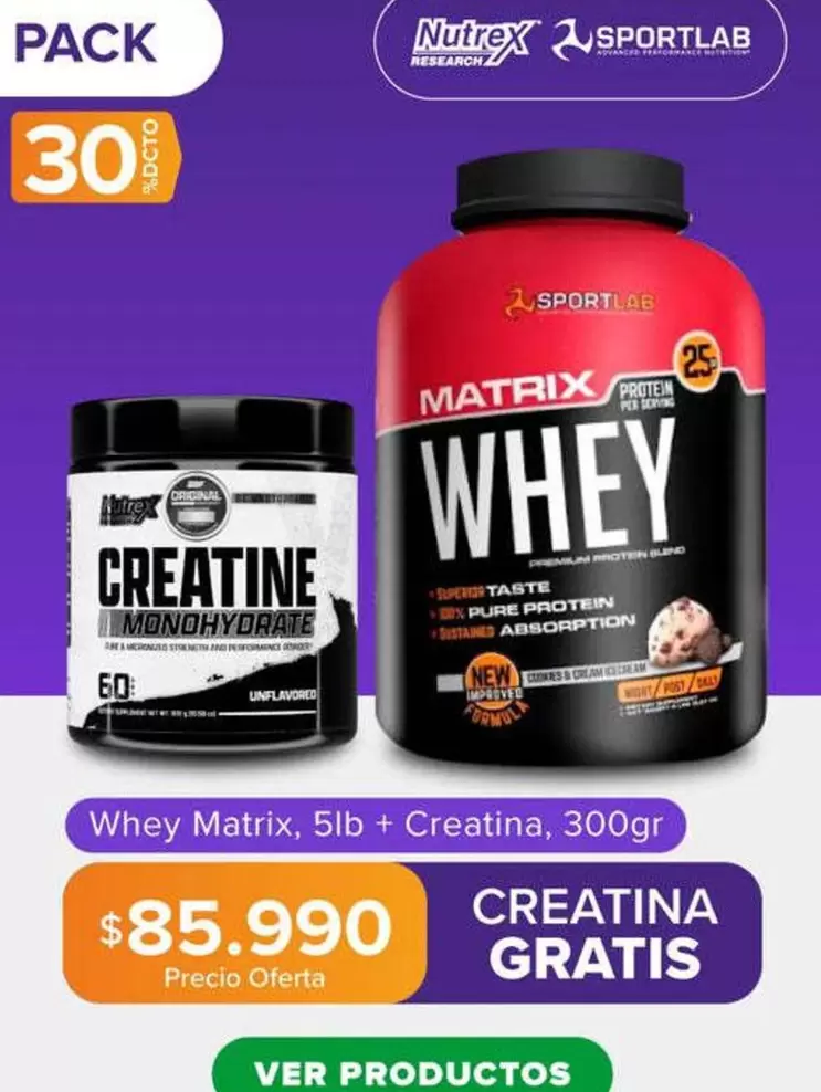 Superior - whey matrix, 5lb + creating, 300gr