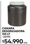 Cámara Desgrasadora 150 Lt