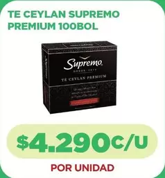 Ceylán - Supremo Premium 100Bol