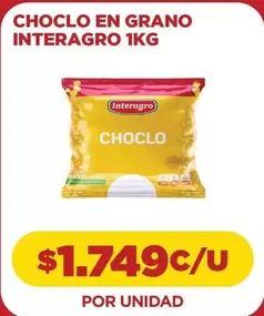 Interagro - Choclo En Grano