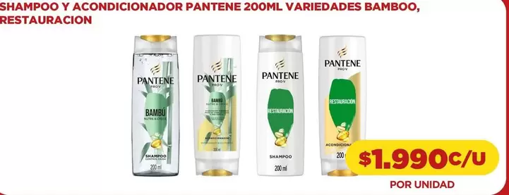 Pantene - Shampoo Y Acondicionador 200ml