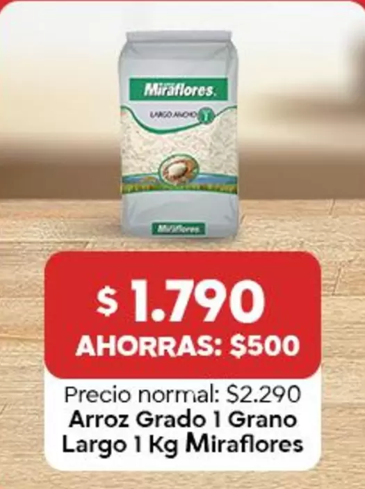 Miraflores - Arroz Grado 1 Grano Largo