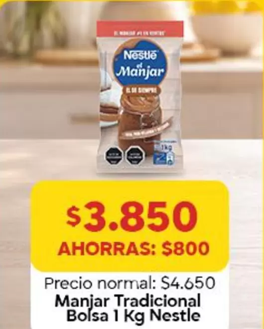 Nestlé - Manjar Tradicional Bolsa