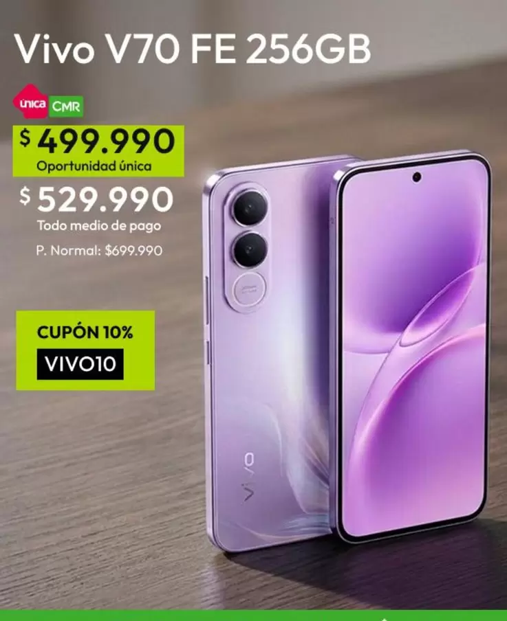 Vivo - vivo V70 FE 256GB
