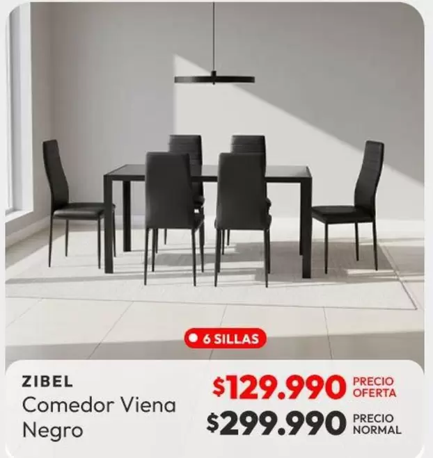 Comedor Viena Negro