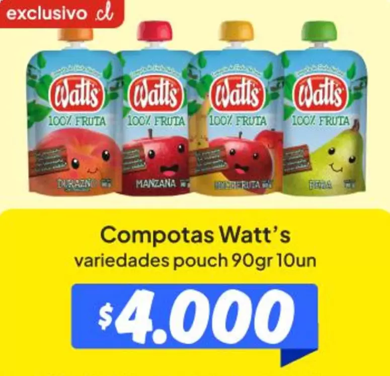 Watt's - Compotas