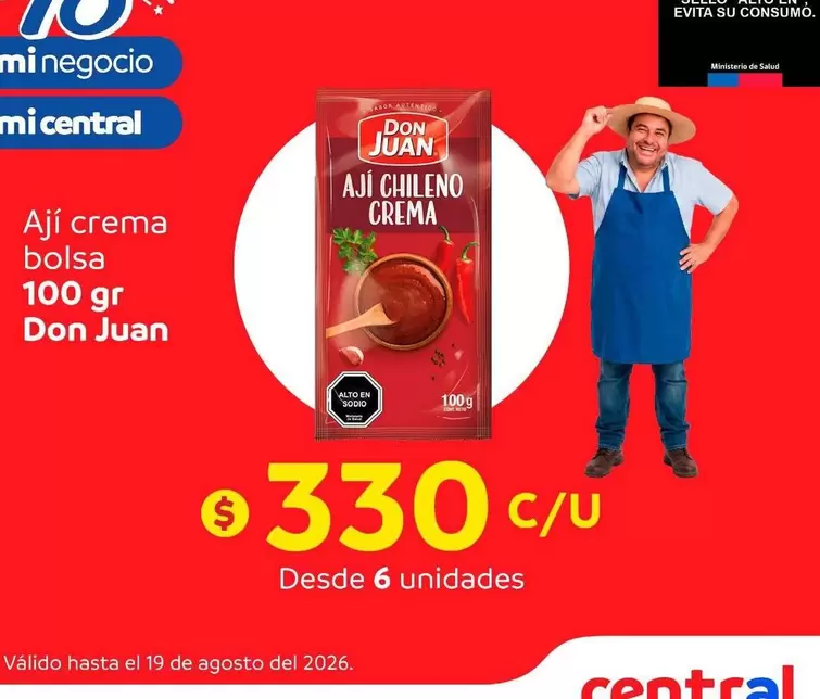 Don Juan - Aji Crema Bolsa