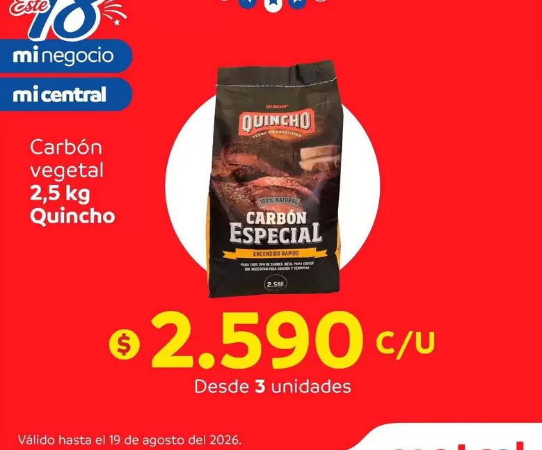 Quincho - Carbón Vegetal