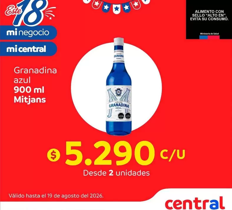 Mitjans - Granadina Azul