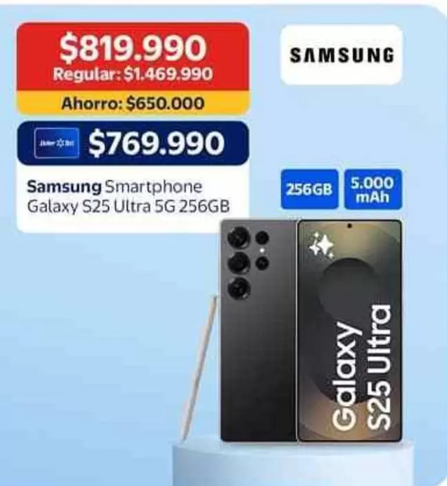 Samsung - Smartphone Galaxy S25 Ultra 5g 256gb