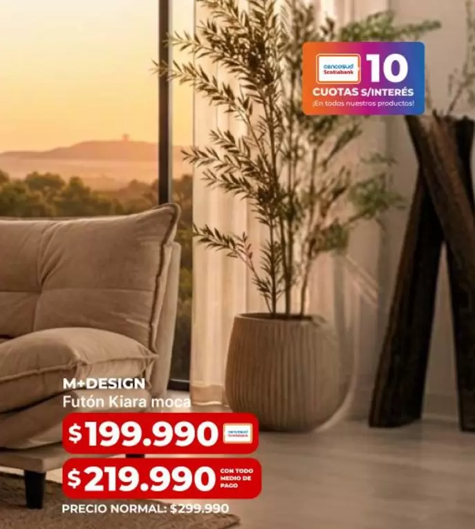 Futon Kiara Moca