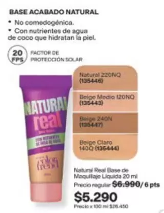 Natura - Base Acabado l
