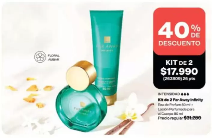 Far Away - Kit De 2 Para Away Infinity