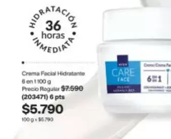 Cena - Crema Facial Hidratante 6 En 1