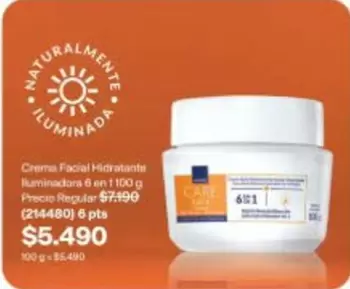 Natur - Crema Facial Hidratante