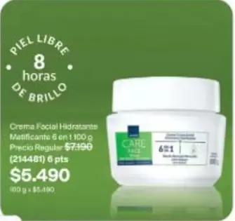 Care+ - Crema Facial Hidratante Multificant