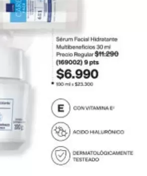 Care+ - Sérum Facial Hidratante Multibeneficios