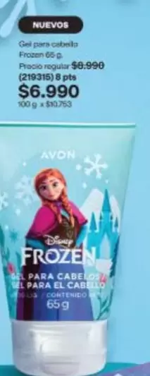 Frozen - Gel Para Cabello
