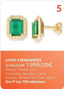 67570-2 Pendientes